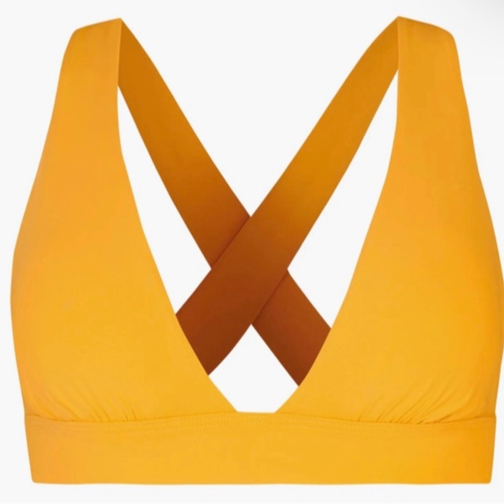 NEW SWEATY BETTY YELLOW BIKINI TOP - Picture 9 of 10